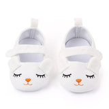 Baby Cute Smile Princess Shoes Solid Colour Knitted Soft Bottom Spring First Toddler Shoes 0-18 Months Newborn Baby Shoes Girl