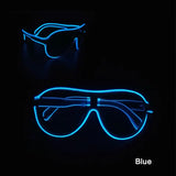 Funny Luminous LED Children‘s Glasses Glow Sunglasses Neon Light Glasses For Kids Halloween Festival Supplies