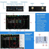 NanoVNA-F V2 Vector Network Analyzer Upgraded 50KHz-3GHz Antenna Analyzer HF VHF UHF VNA 4.3" 5000mAh Measuring S Parameters