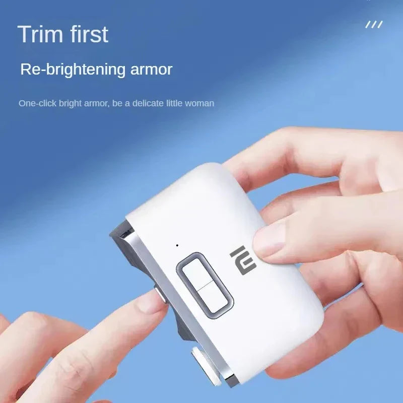 Xiaomi Electric Nail Clippers Fully Automatic Polished Armor Trim Nail Clipper Smart Home Suitable For Children Manicure New