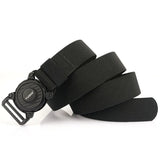 2023 Rotary Metal Pluggable Buckle Belts For Men Wear-resistant Nylon Tactical Belt Multifunctional Outdoor Work Belt Hunting