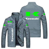 New Kawasaki Motorcycle Jacket Sports Jacket Fashionable Casual Men's Clothing Kawasaki Racing Suit Casual suit jacket