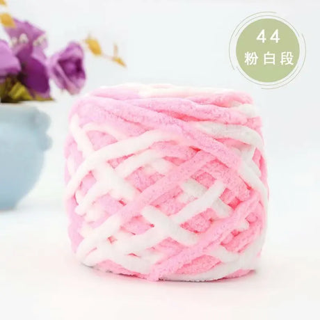 100g Chenille Knitting Yarn Crocheting Hair Soft and Comfortable Knitting Crochet Yarn for Hand Knitting Sweaters and Hats Knit