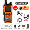 2024 Baofeng UV-G30 Pro Walkie Talkie Long Range Portable 1000 Channel Ham FM Radios UHF VHF USB-C Charge 2-Way Radio Waterproof