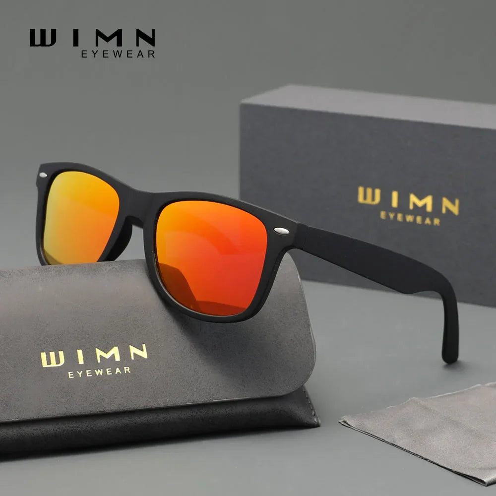 Genuine WIMN New Sports Polarized Men‘s Sunglasses Male Sun Glasses For Men Fishing Driving Glasses UV400 Unisex