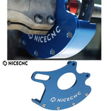 NICECNC For Yamaha Raptor 700 2013-2023 Raptor 700R 13-23 Rear Disc Rotor Guard Cover Protection ATV UTV Accessories Aluminium