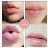 24pcs/set Moisturizing Colourless Lip Balm Natural Plant Sphere Lip Gloss Fruit lipstick Cute smile face Makeup lip oil