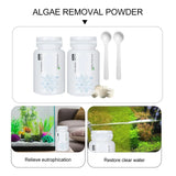 2 Bottle Removing Moss and Algae Tablets Fish Tank Cleaner Aquarium Algaecide Detergent Algin Removal