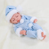 30cm Reborn Baby Dolls Realistic Dolls Toys Girl Real Lifelike Baby Dolls Reborn Full Body Silicone Baby Doll Christmas Gifts