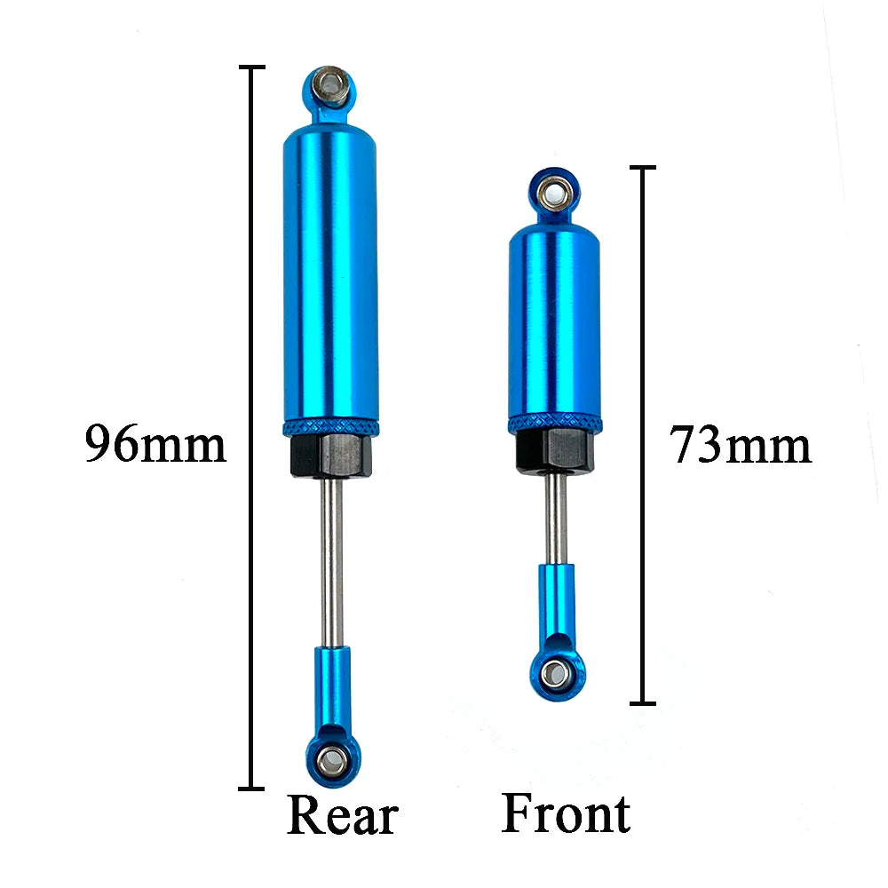 Alloy CNC 6061 Metal Front Rear Shock Absorber For Wltoys 12428 12429 12423 FY 01 03 RC 1/12 RC Upgrade Parts Accessories