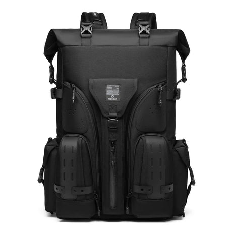 Ozuko Waterproof Tactical Backpack Outdoor Fashion Men's Multifunctional 15.6" Lapt Backpack Large Capacity Travel Tennis Bag