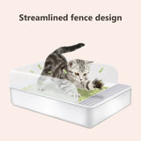 Sand Cats Box Dog Litter & Housebreaking Products for Cats Petkit Biotoilet Katzenklo Sandbox Toilet Tray Pet Auto Bath Cat Home