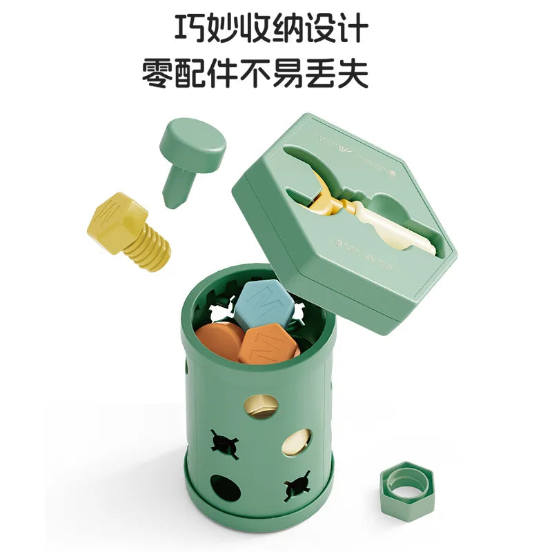 Montessori Magnetic Toys for Children 4 To 6 Years Kids Drill Tool Educational Match Toy Fishing Game Matching Pretend Play Toy