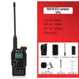 Retevis RA79 Aviation Band Walkie Talkie AM FM Airband Two Way Radio USB C Charge Ham Radio Quansheng UVK5 uvk5 Walkie-talkie