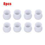 Upgraded 8/16pcs Furniture Silicone Protection Cover with Felt Pads Chair Legs Floor Protectors Caps Anti-Slip Table Feet Covers