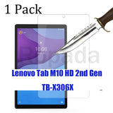 Glass Screen Protector for Lenovo Tab M10 HD (2nd Gen) 10.1" TB-X306F TB-X306X tablet tempered glass protective film