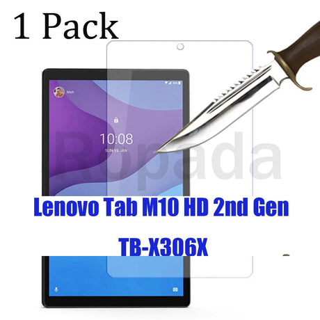 Glass Screen Protector for Lenovo Tab M10 HD (2nd Gen) 10.1" TB-X306F TB-X306X tablet tempered glass protective film