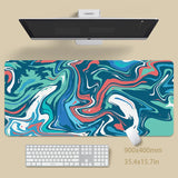 Large Gaming Mousepads Strata Mouse Pad Computer Mousemats Mouse Mat 90x40cm Desk Pad For PC Keyboard Mat Table Pad 100x50cm