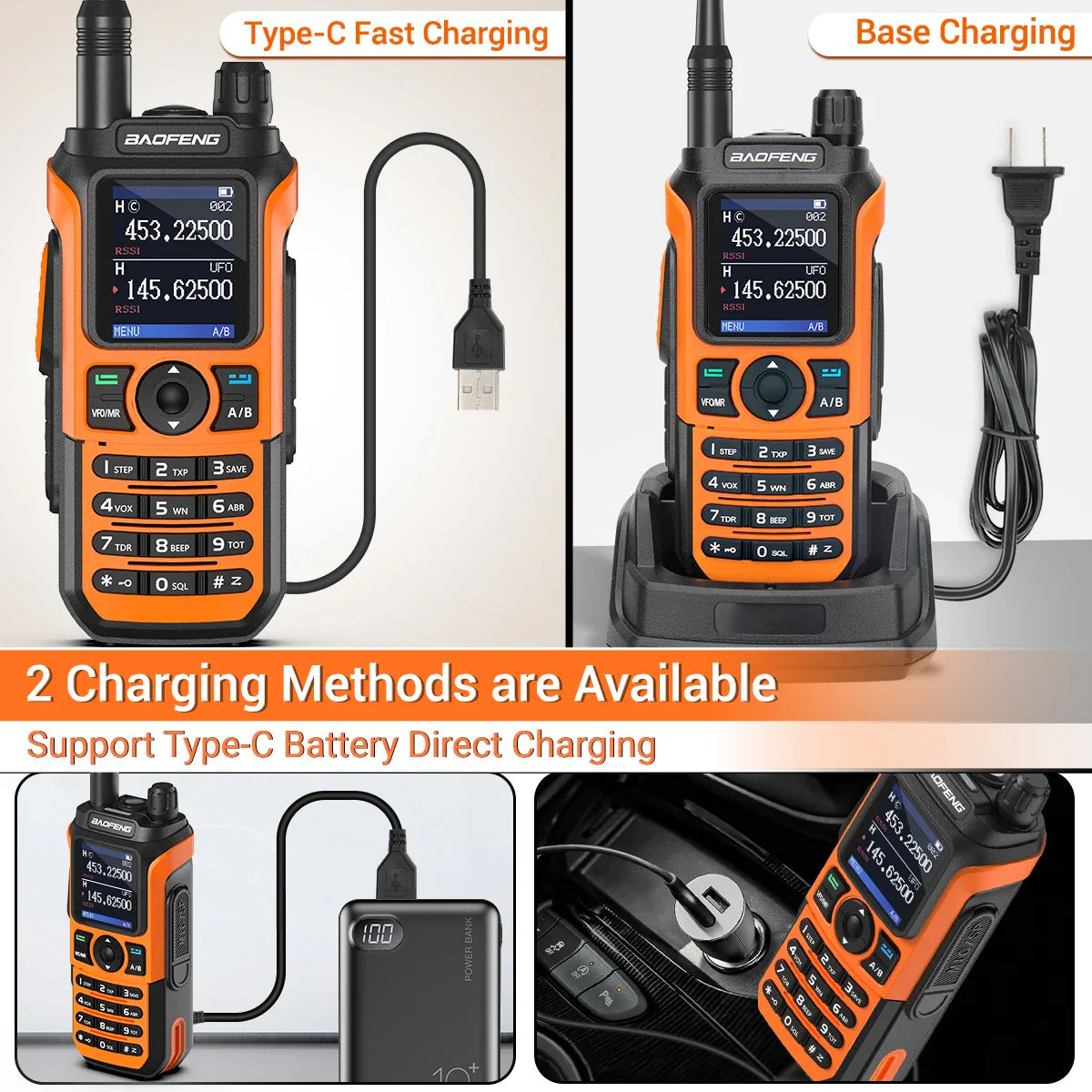 Baofeng UV-21 PRO V2 Walkie Talkie Wireless Copy Frequency Professional  Long Range 16 km High Power Two Way Ham Radio