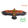 1.1m Eagle Kite With 30 Meter Kite Line Large Plane Eagle Flying Bird Kites Children Best Gift Family Trips Garden Outdoor Sport