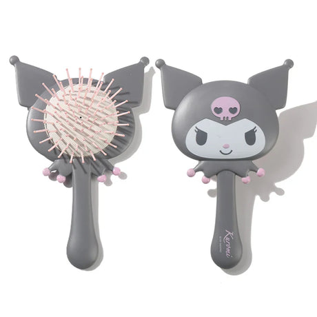 MINISO KUROMI Kuromi cute cute fun massage airbag comb massage scalp handheld mirror Animation Derivatives