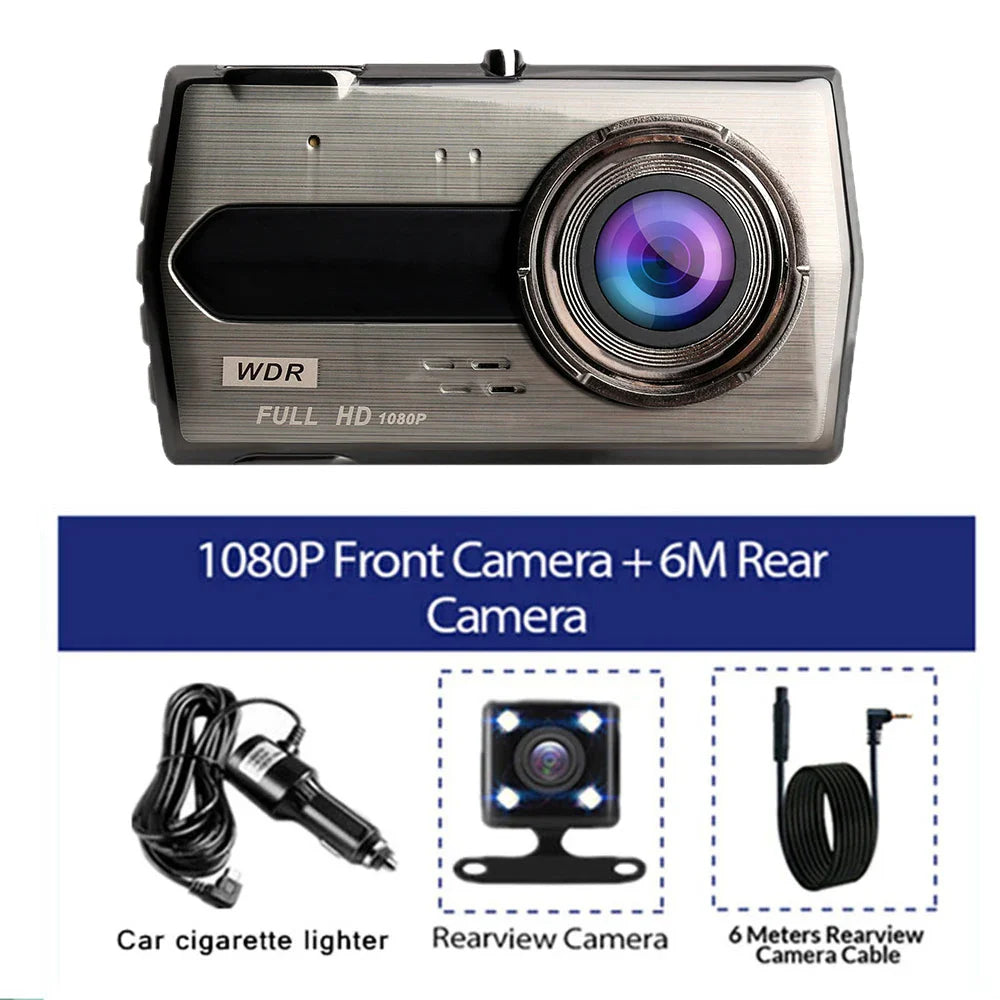 Car DVR Full HD 1080P Dash Cam Vehicle Camera Drive Video Recorder Night Vision Auto Black Box Parking Monitor Dashcam Registrar