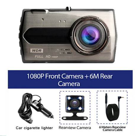 Car DVR Full HD 1080P Dash Cam Vehicle Camera Drive Video Recorder Night Vision Auto Black Box Parking Monitor Dashcam Registrar