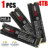 1080Pro 4TB SSD M2 2280 PCIe 4.0 NVME NGFF Original Brand Gaming Solid State Hard Disk For Desktop PC PS5 Game