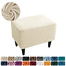 Velvet Stretch Wingback Chair Covers Wing Armchair Cover with Seat Cushion Covers Elastic Sofa Slipcovers Pokrowce Na Fotele