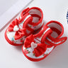 Newborn Baby Boy Girls Shoes Spring Autumn Lovely Floral Embroidery Anti-Slip Sneaker Crib Shoes Soft Cotton Cute First Walkers