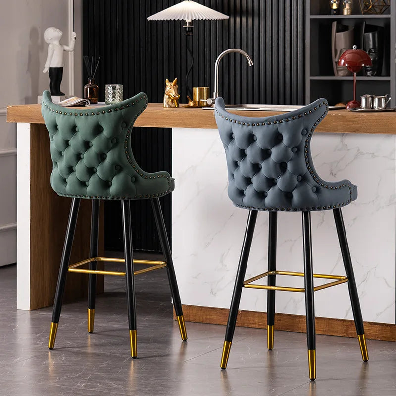 Italian Nordic Dining Room Chairs High Relax Designer Modern Chair Dining Room Accent Cadeira Gamer Restaurant Furiture MQ50CY