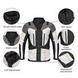 New Motorcycle Jacket Pant Suit Waterproof Cold-proof Motorbike Jacket Moto Motocross Riding Clothing CE Protective Gear