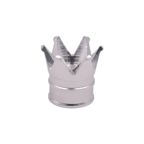 1/4PCS Creative Crown Aluminum Car Wheel Tyre Tire Air Valve Stem Cap Dust Cover Car Styling Decorative Auto Exterior Decoration