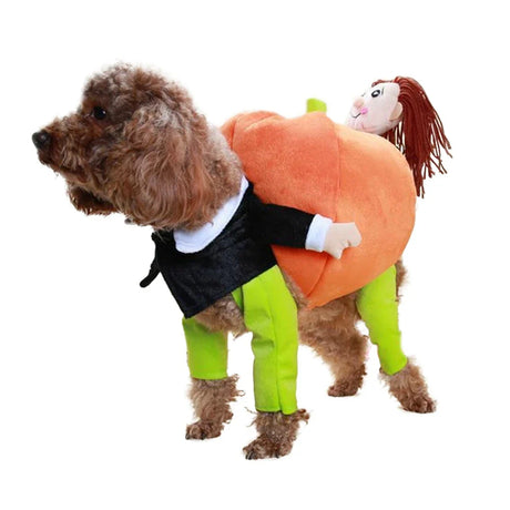 Pet Costume Halloween Dog Cat Clothes Funny Pet Pumpkin Costume Cosplay Special Events Apparel Outfit Dog Clothes Pet Supplies