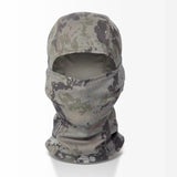 Tactical Camouflage Balaclava Hat Motorcycle Face Mask Lycra Moto Biker Wind Cap Mask Stopper Windproof Bicycle Cycling Headgear