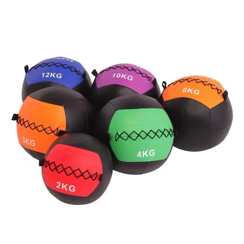 Empty 2 -12kg Crossfit Medicine Wall Ball Gym Core Training Throwing Boucing Slam Cross Trainer Balance Training Medicine Ball