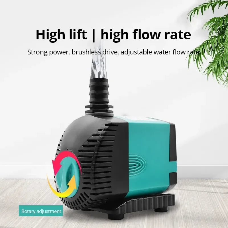 Submersible Water Pump Aquarium Accessories Fish Tanks and Aquariums Accessories 220v Equipment Aquatic Pet Supplies Products