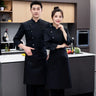 white Chef Jacket Long Sleeve chef uniform Cook Coat Chef T-shirt Baker Work Uniform Waiter Restaurant Hotel Clothes women Logo