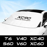 Car Front Windshield Sunshade Auto Accessories For Volvo XC90 XC60 C30 T6 S60 C70 XC40 V40 XC70 V70 V60 V50 S80 S40 AWD V90 S90