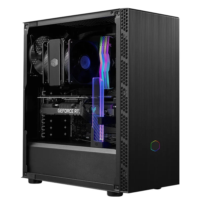 Cooler Master MB600L V2 Mid Tower Chassis Side Tempering Glass For ATX/MATX/MINI-ITX Computer Games Case