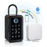 Key Safe Tuya Ttlock Fingerprint Bluetooth Wifi Digital Key Box App Remote Access Wall Mount Combination Security Airbnb Lockbox