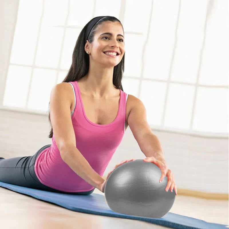 New 25cm Yoga Ball Exercise Gymnastic Fitness Pilates Ball Balance Exercise Gym Fitness Yoga Core Ball Indoor Training Yoga Ball