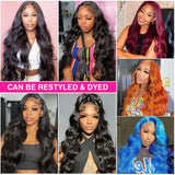 12A Peruvian Body Wave Bundles With Frontal Closure 13x4 Unprocessed Wet And Wavy Human Hair 3 Bundles With HD Lace Closure