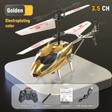 RC Helicopter 2.5CH Remote Control Airplane Kids Toy Resistant Collision Alloy Wireless Aircraft Toys for Boys Children Gifts