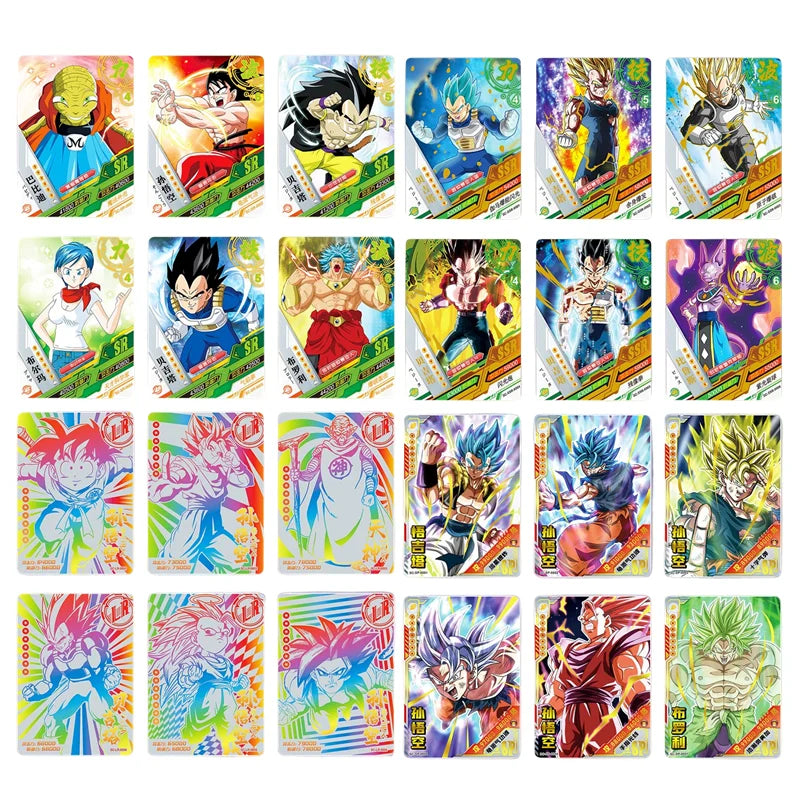 Dragon Ball Cards Booster Box TCG Rare Trading Card Game Son Goku Saiyan Vegeta Collection Card Children Gift Toy