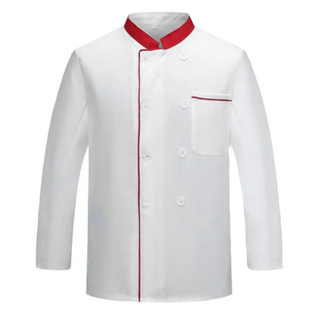 Cool Uniform Quick Dry Chef Jacket Lint-free Unisex Adult Kitchen Chef Coat  Cooking Clothes