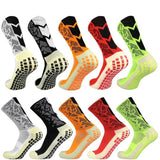 6 Pairs Football Socks Men Women Sports Socks Non-slip Silicone Bottom Soccer Socks Rugby Tennis Volleyball Badminton Socks