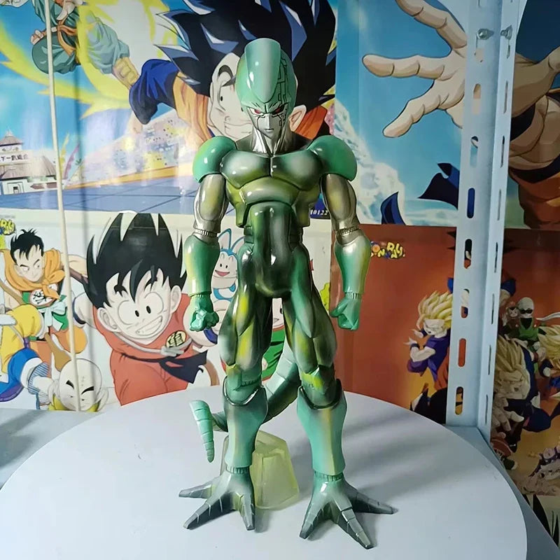 Anime Dragon Ball Z Figures Cooler Action Figure 25cm Gk Green Form Fantasy Coora Figurine PVC Collectible Decoration Toys Gifts