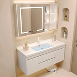 Washbasin Mirror Drawer Wall White Bathroom Cabinets Vanity Luxury Bathroom Cabinets Make Up Organizer Gabinete Room Furniture