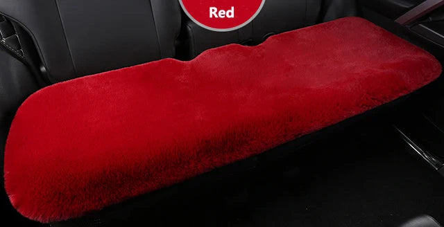 Car Seat Covers Wool Fur Capes for Cars Seat Protection Plush Material Warm Winter Suit Most Cushion Heated Interior Accessories